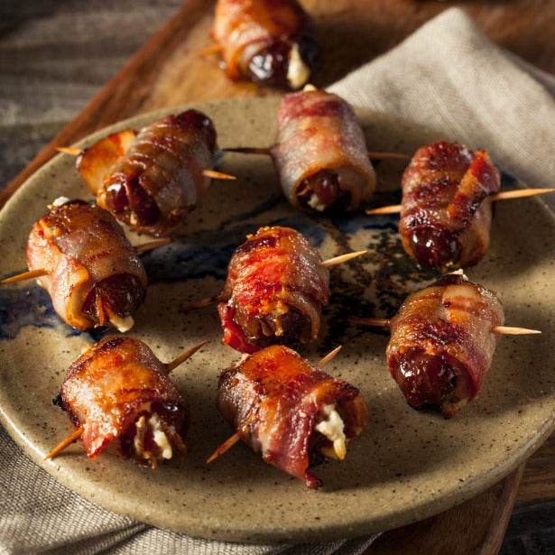 Bacon-Wrapped Dates