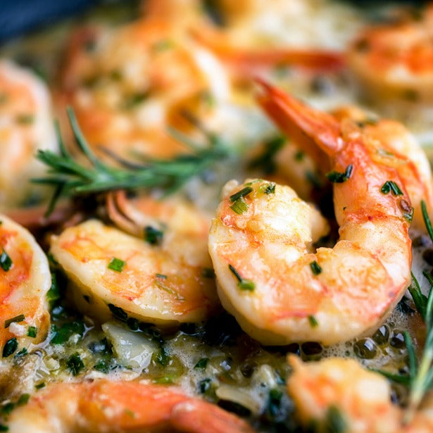 Garlic and Hot Pepper Shrimp