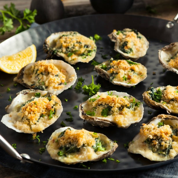 Oysters Rockefeller