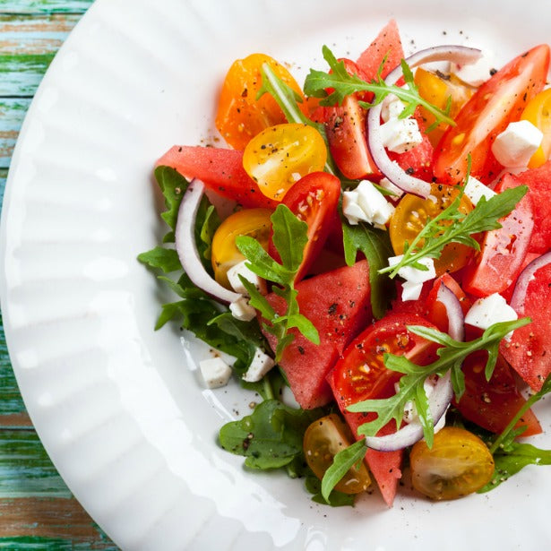 Tomato Watermelon Salad