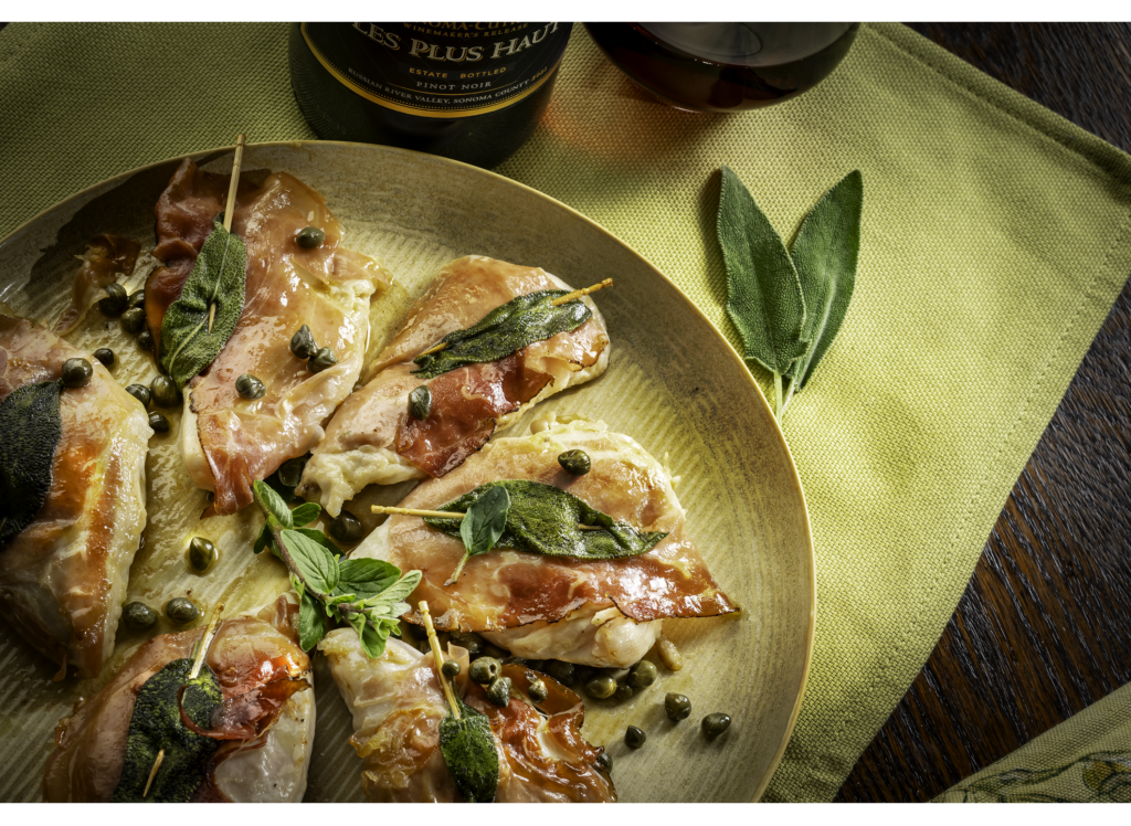 Chicken Saltimbocca