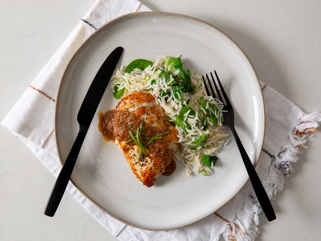 Chicken with Ginger Sauce