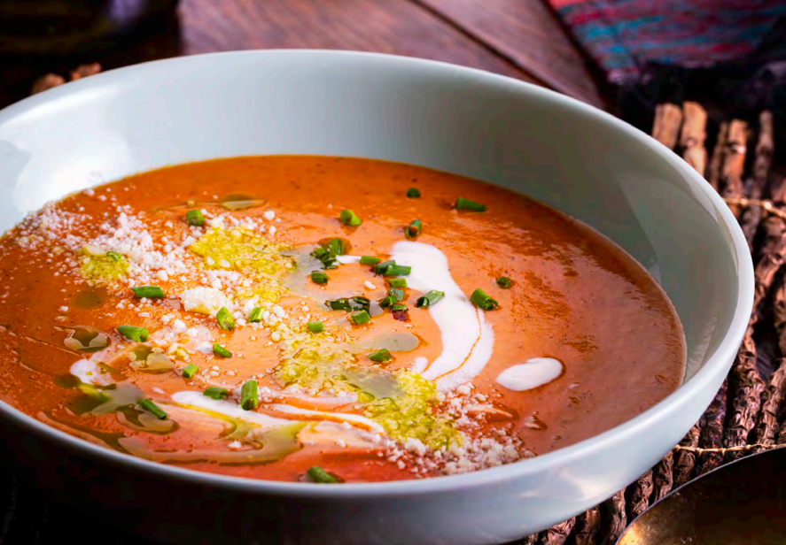 15 Minute “Creamy” Tomato Soup