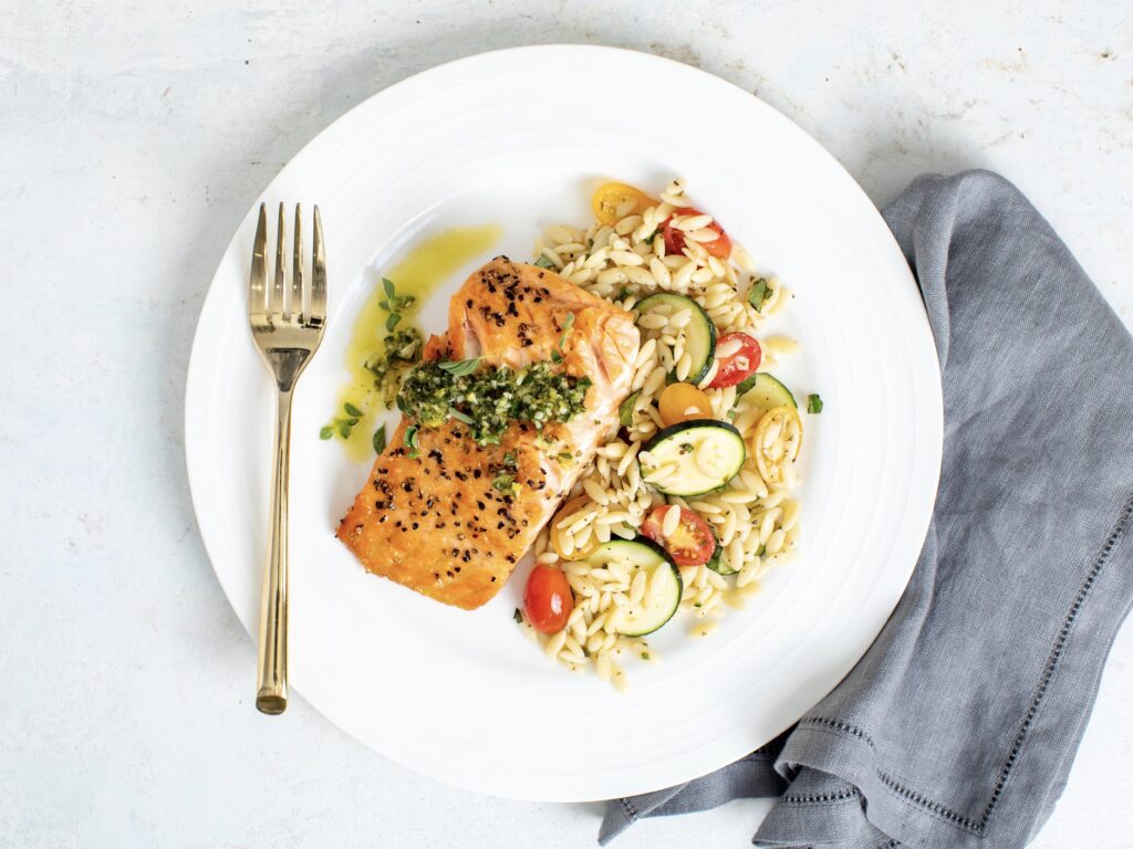 Lemon-Oregano Salmon