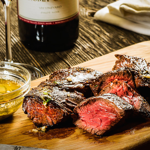 Hanger Steak With Bagna Cauda Sauce