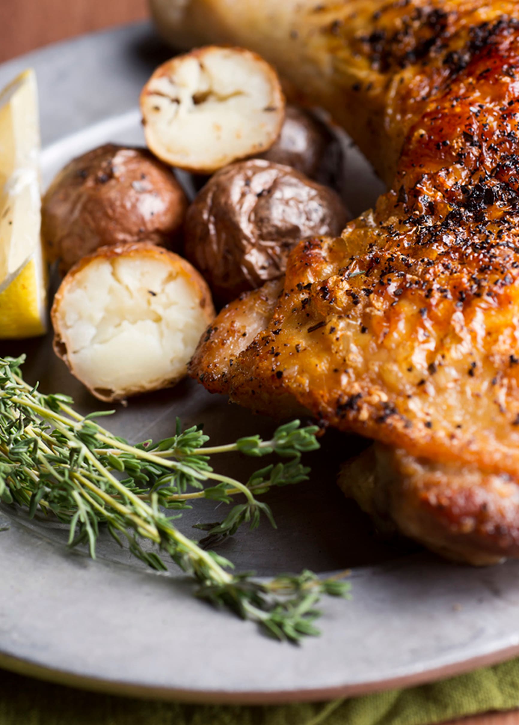 Green Goddess Roasted Chicken