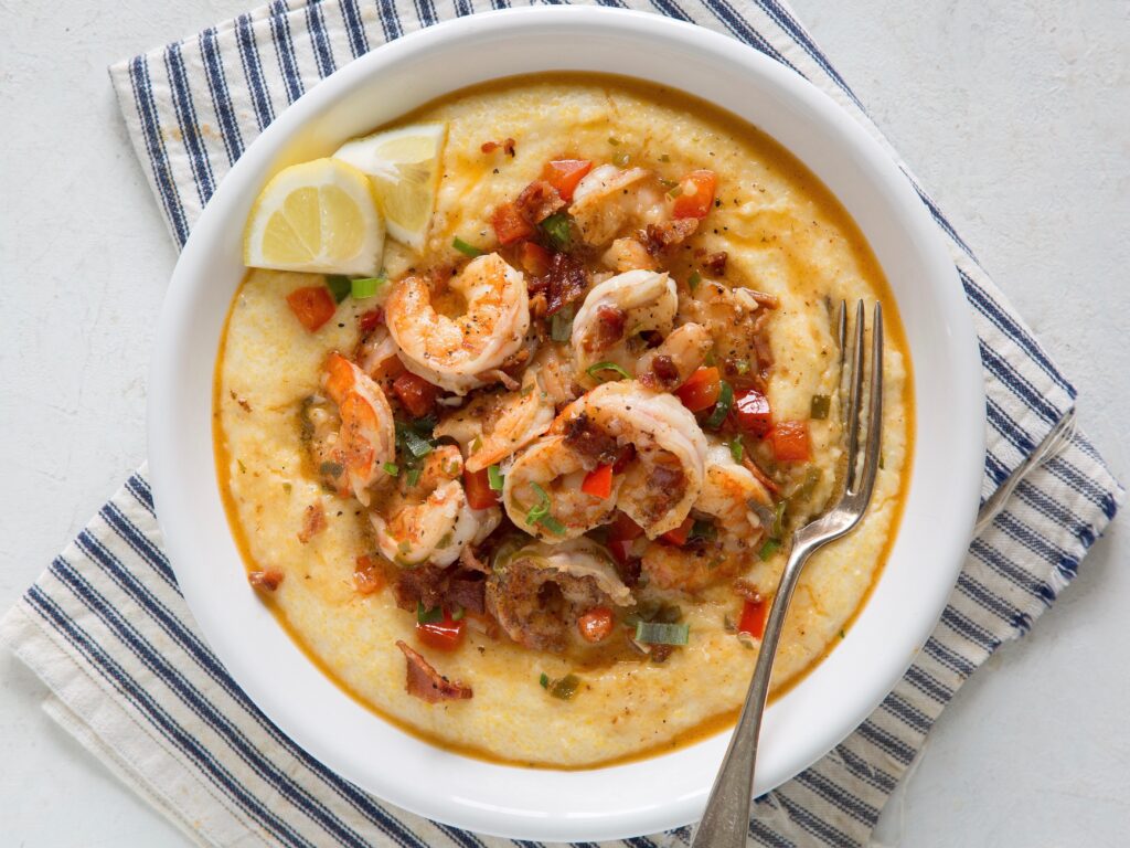 Bacon Shrimp and Grits