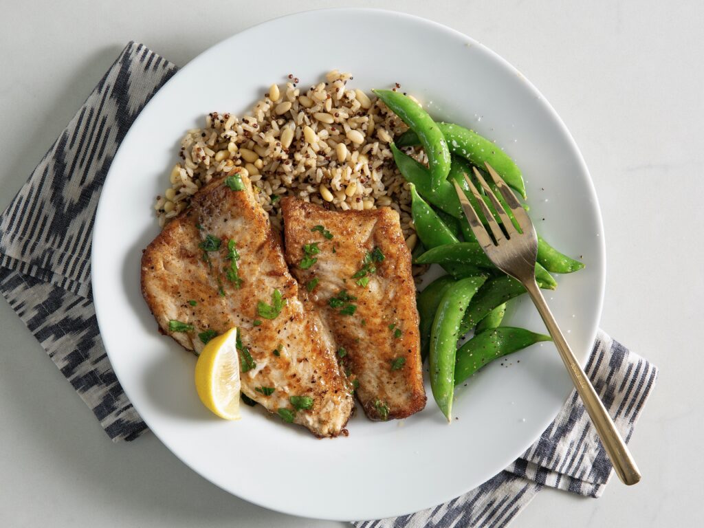 Browned Butter Flounder