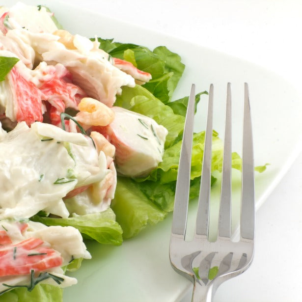 Dungeness Crab and Baby Lettuce Salad with Ginger-Soy Dressing