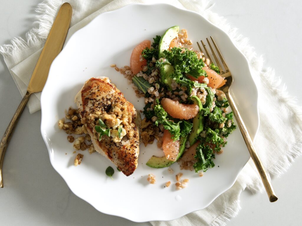Feta-Walnut Chicken