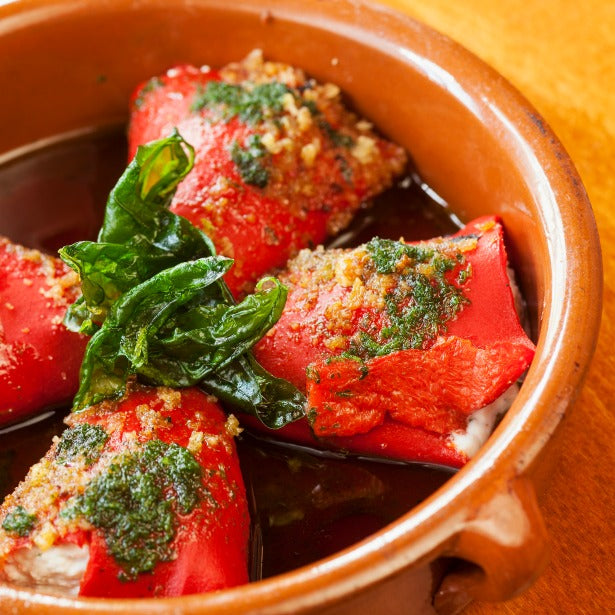 Goat Cheese Stuffed Piquillo Peppers