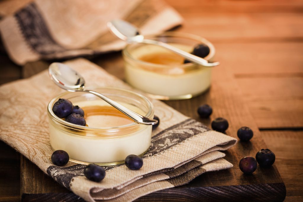 Blueberries and Fresh Cream