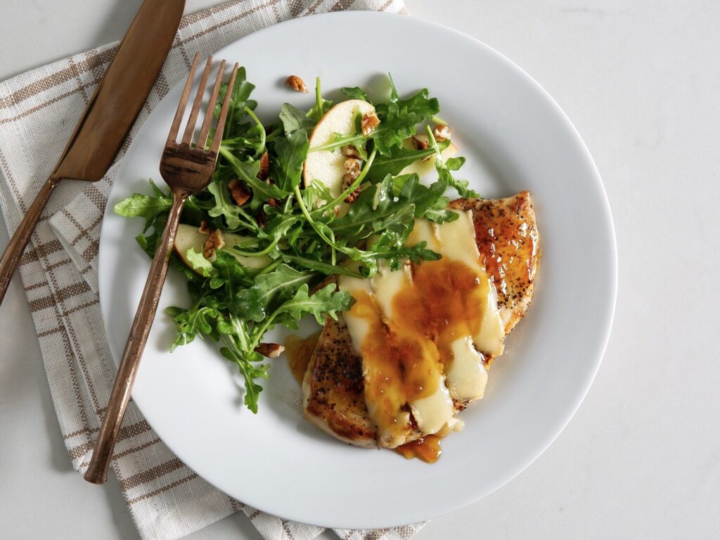 Apricot-Brie Chicken