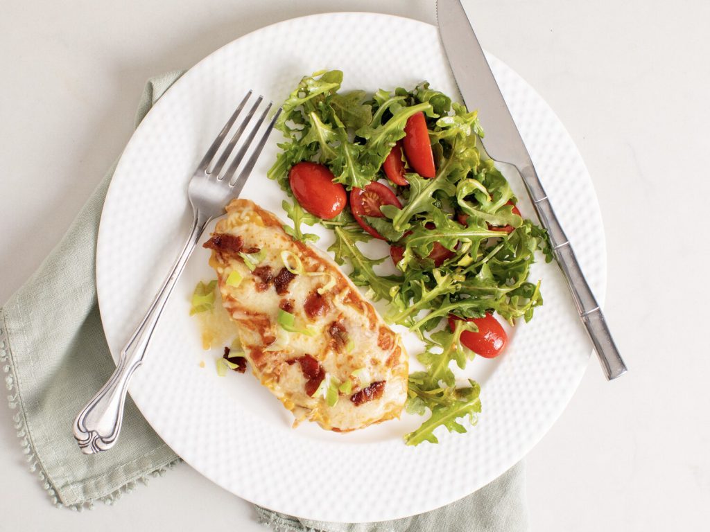 Cheesy Bacon-Honey Mustard Chicken