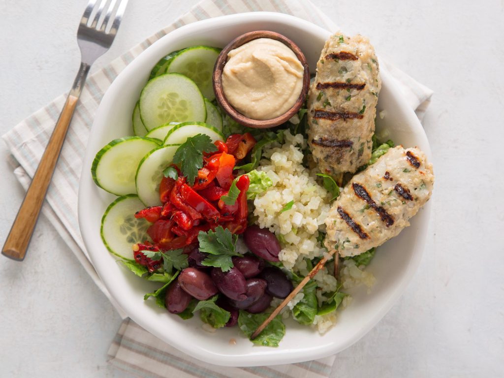 Ground Turkey Kofta Bowls