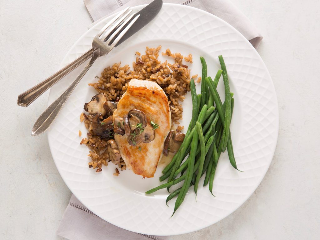 Chicken in Mushroom Sauce
