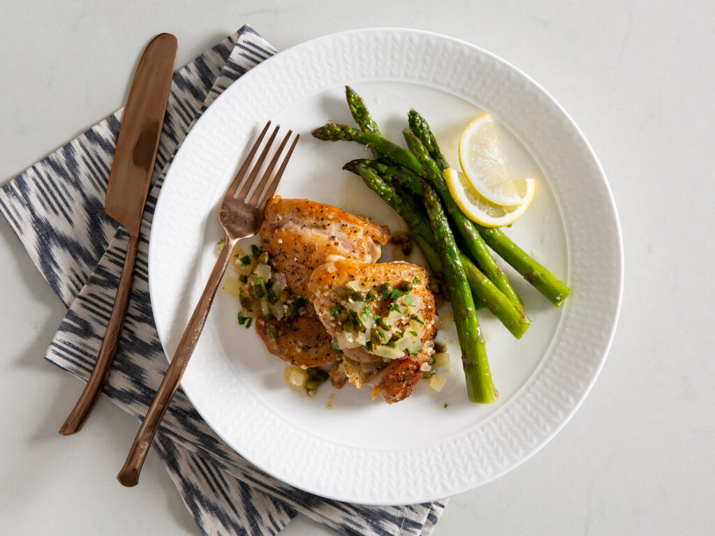 Chicken Thighs Piccata