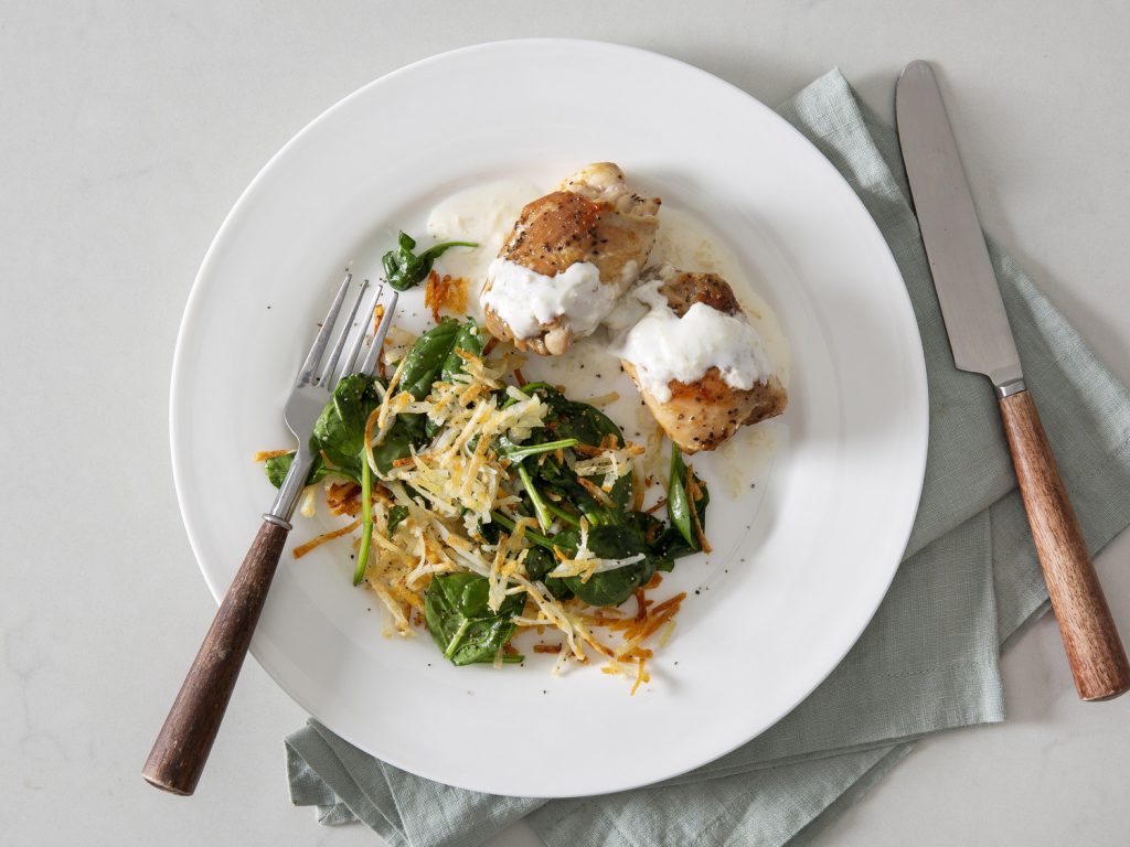 Creamy Garlic-Parmesan Chicken