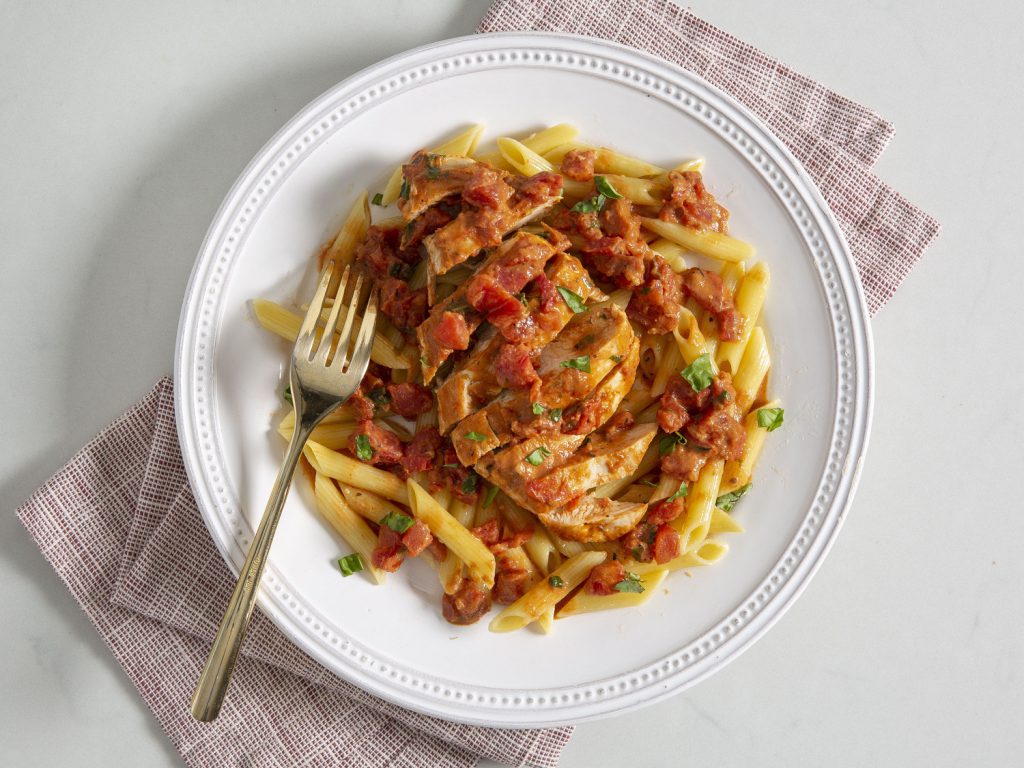 Creamy Tomato-Basil Chicken