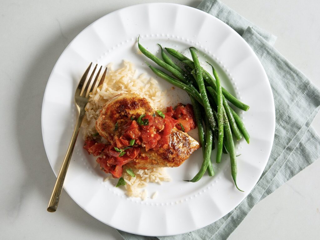 Fire-Roasted Tomato-Butter Chicken