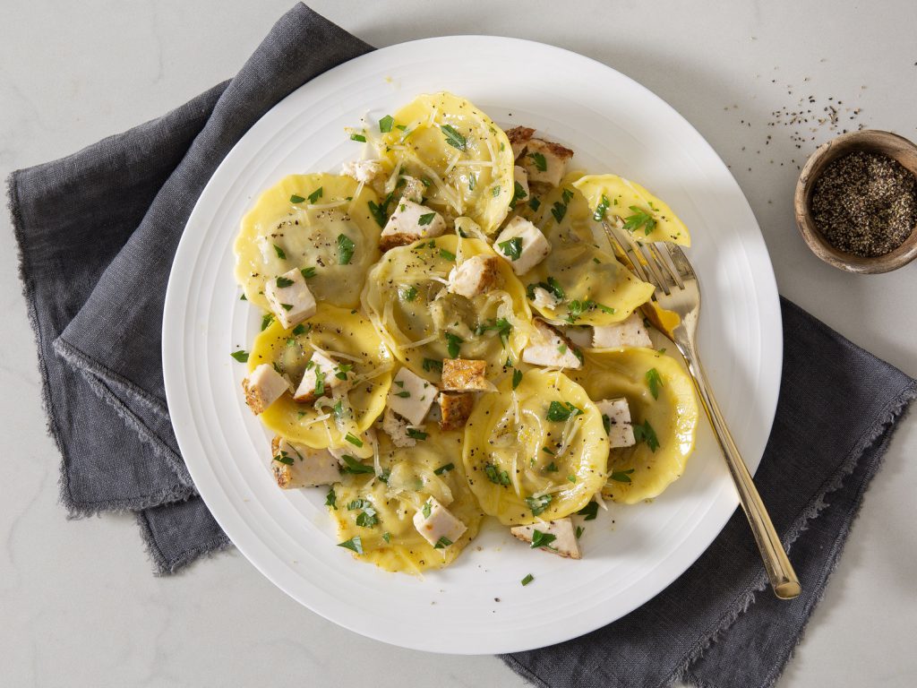 Lemon-Pepper Chicken Pasta