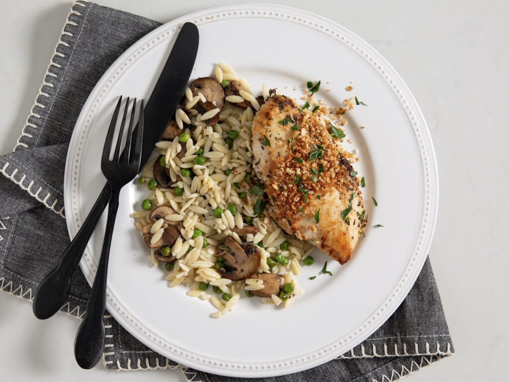 Lemony Panko Chicken