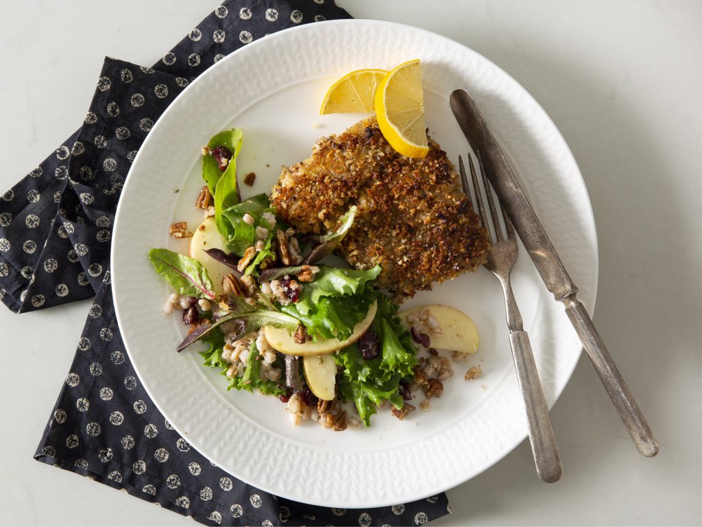 Pecan-Crusted Grouper