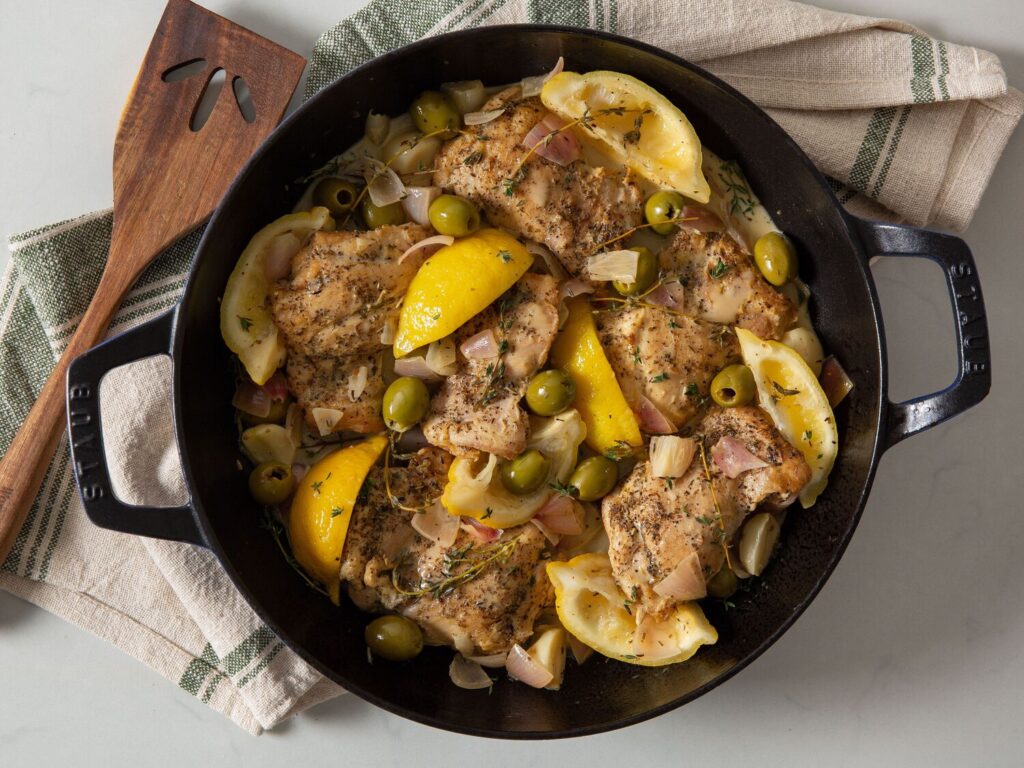Provençal Chicken Thighs