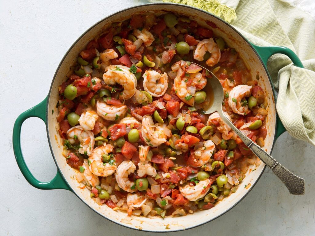 Shrimp Veracruz