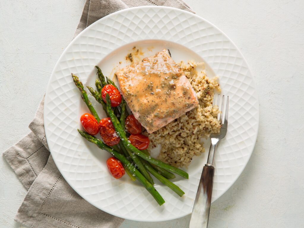 Mustard-Glazed Salmon