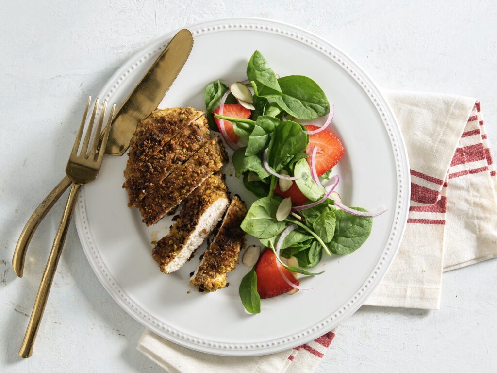 Pistachio-Crusted Chicken