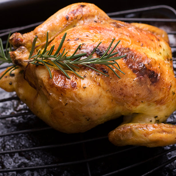 Cider Brined and Smoked Game Hens