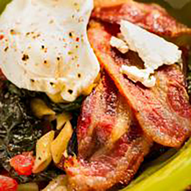 Bacon and Eggs Pasta