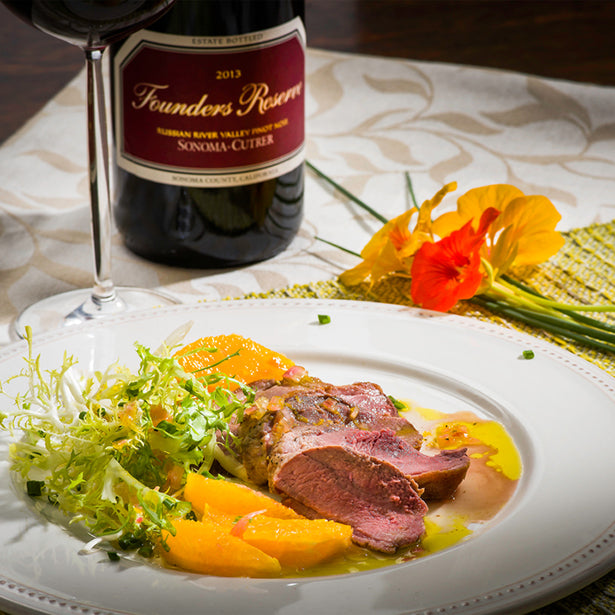 Duck Breast Salad with Oranges