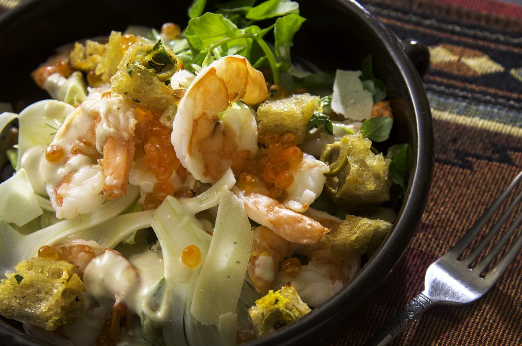 Shrimp Caesar Salad